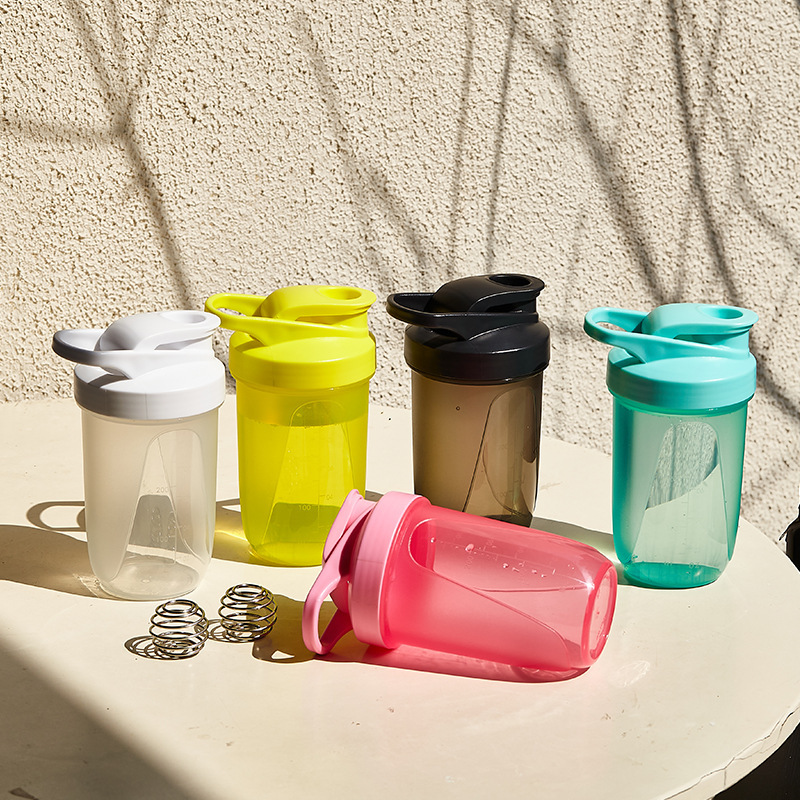 Water Cup High Temperature Portable New Plastic Simple Cup Mini Small Water Cup Fitness Shake Cup Meal Logo