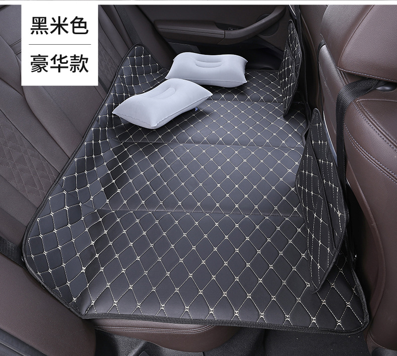 Car Backseat Hanging Folding Sleeping Pad, Rear Seat Sleeping Gadget, Car Bed, Non-Inflatable Folding Mattress for Car Use