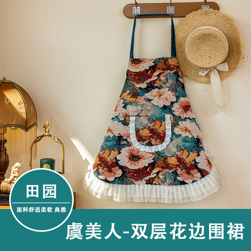 양귀비꽃 - 여성용 앞치마 72*83cm