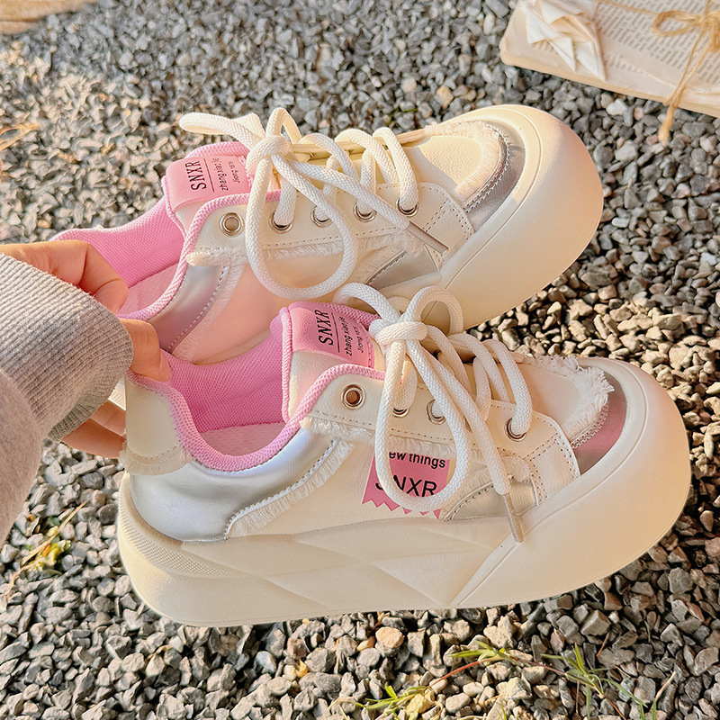 Zapatos de mujer de verano zapatos blancos nuevos zapatos de malla transpirables zapatos casuales zapatos deportivos