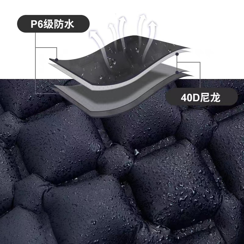 Colchón Inflable de Fábrica de Ningbo para Tienda de Campaña, Colchón de Aire Portátil Ultraligero de TPU, Colchoneta Individual Impermeable que se Puede Guardar