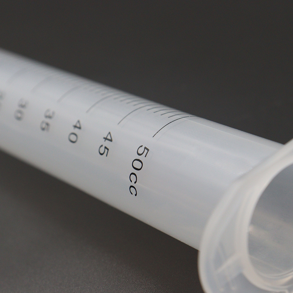 厂家直销带刻度点胶机针筒10CC/30CC/50CC美式塑料自动化打胶针管 4