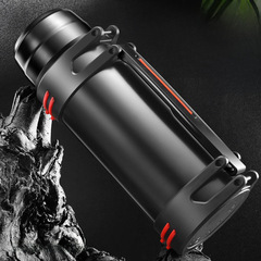 2L Large Capacity 304 Stainless Steel Travel Mug Outdoor Sports Insulated Cold Water Bottle Portable Car Camping Cup Wholesale