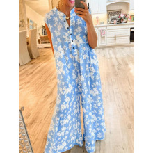 B 27929 Sleeveless button jumpsuit ����Ŧ�����������