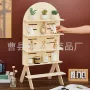 卧室多层家用木制置物架