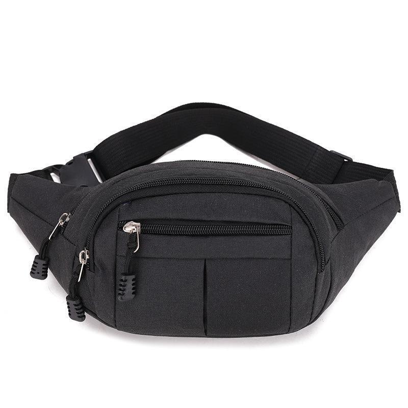 Riñonera Deportiva para Hombre de Nailon, Impermeable y Resistente al Desgaste