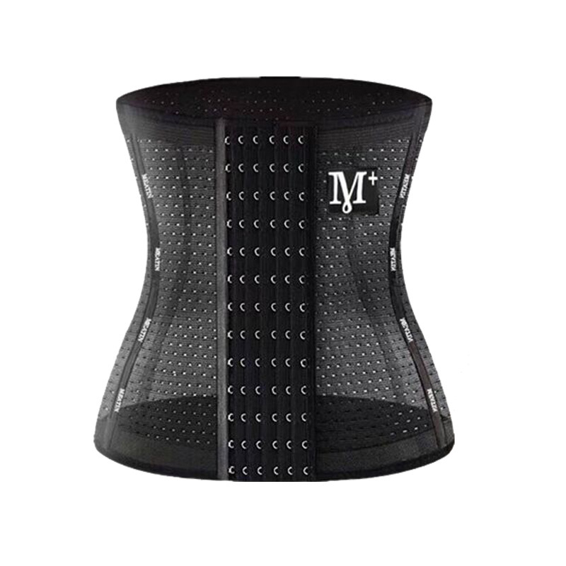 Shake the sound of the same live explosions postpartum abdomen with body shaping M + English fashion breathable sports belt