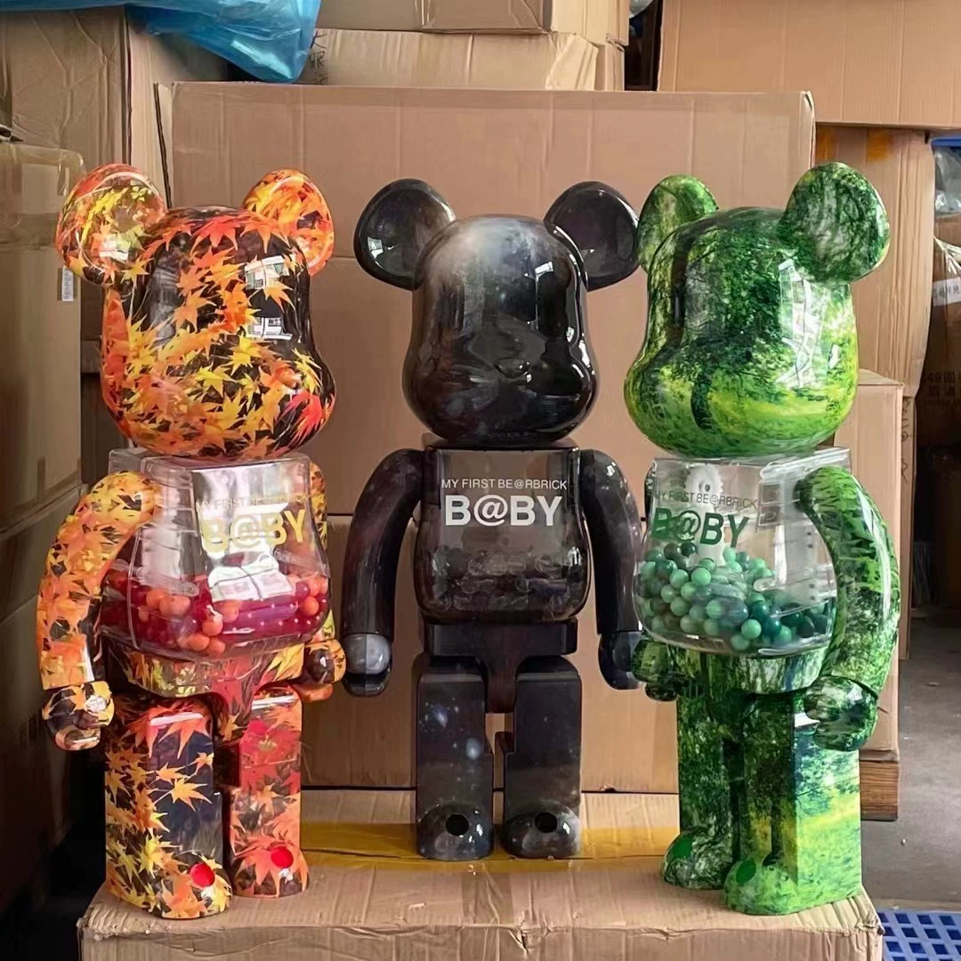 Bearbrick 1000% жестокий медведь Qiju Cat Two Yajia Yayli, модная игрушечная кукла
