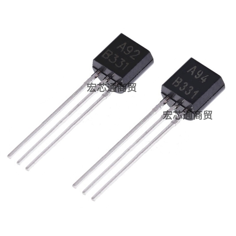 全新 MPSA92 MPSA94 KSP92 直插TO-92 0.5A300V PNP三极管A92 A94