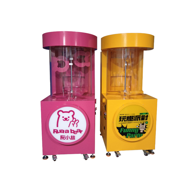 Máquina de llenado de algodón DIY de autoservicio, centro comercial, muñeca de relleno de algodón de perla, patio de recreo, muñeca casera, máquina de llenado de algodón