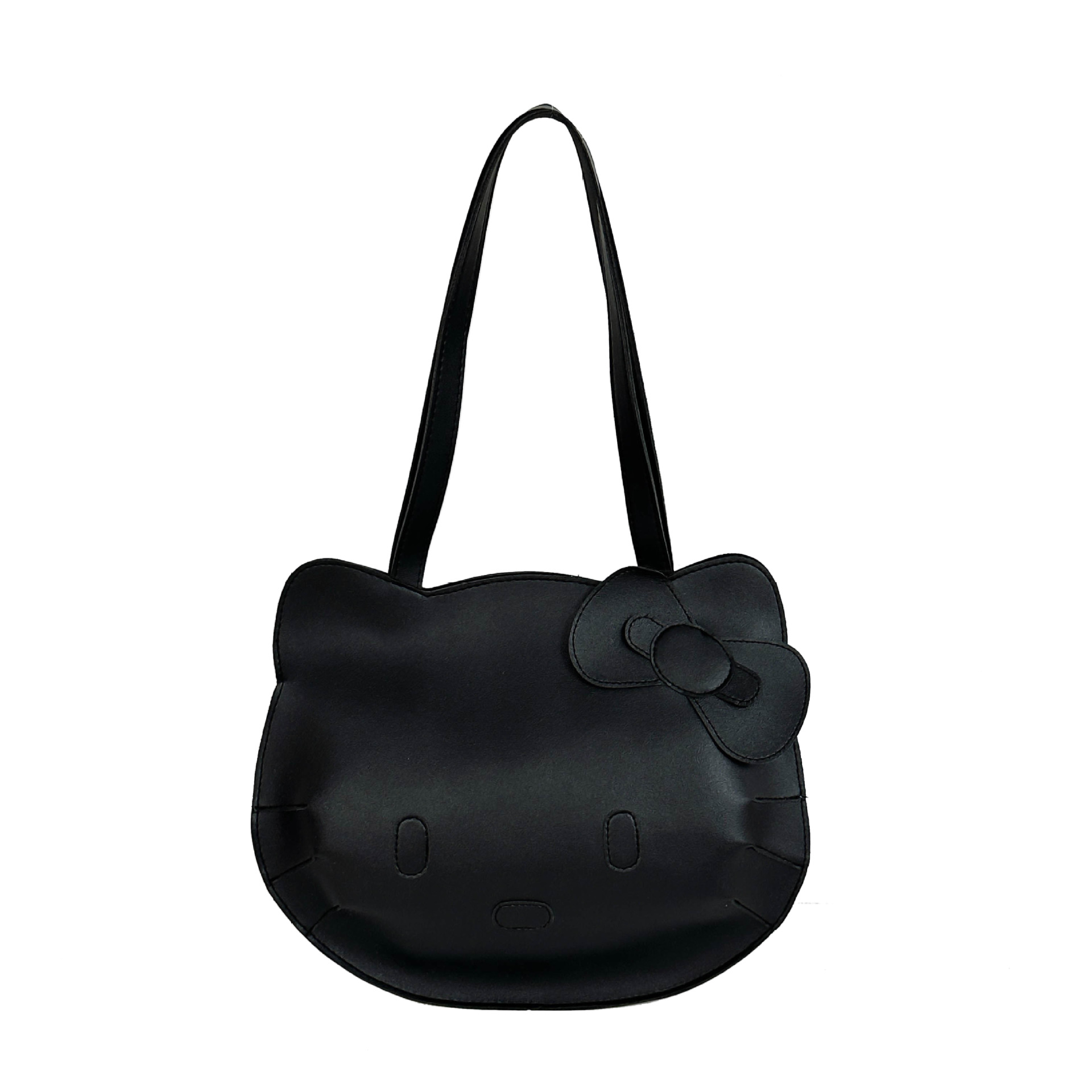 Cartoon japonés lindo bolso de perro portátil hombro único doble uso estudiante dulce de gran capacidad de clase bolso de peluche mujer