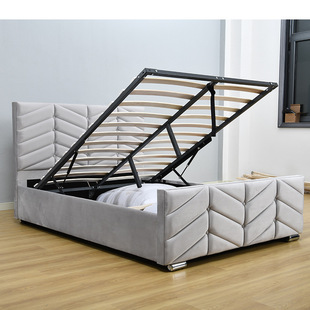 ���Q���Sб�y���۲�ˇ����Ӄ������Ҵ�upholstered bed with sto