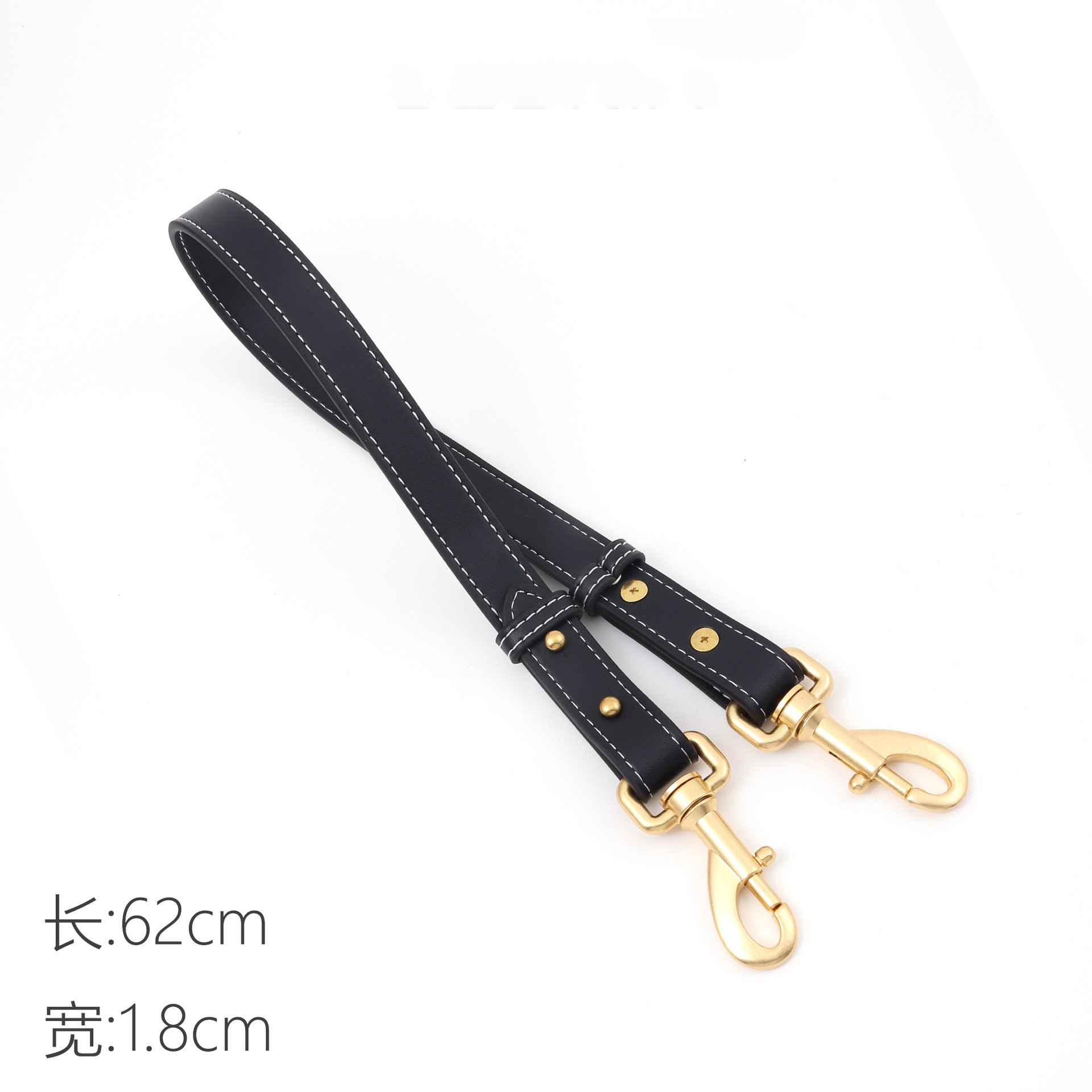 Navy single shoulder strap 62cm