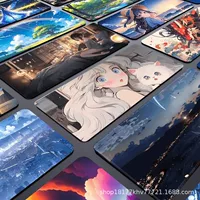 二次元风格电竞鼠标垫-1688开学季爆款