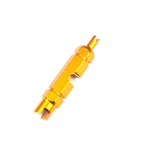 Bicycle American valve core tool tire tubular tire French valve extension rod removal and repair wrench