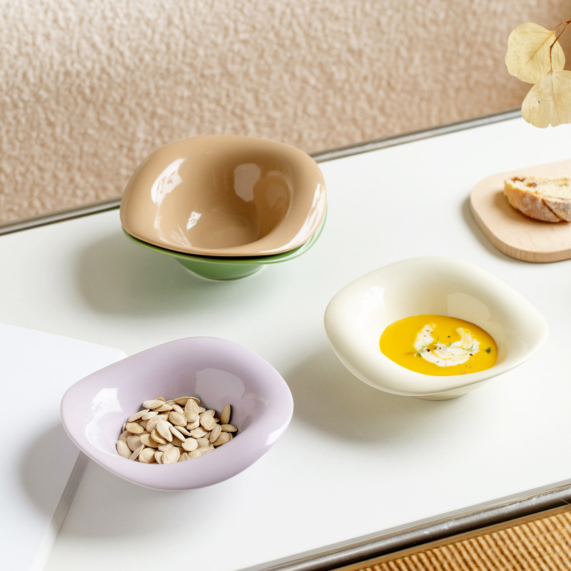 Corea del Sur ins cerámica snack fruta yogur cereal helado tazón ensalada postre tazón sala de estar mesa de café entrada almacenamiento