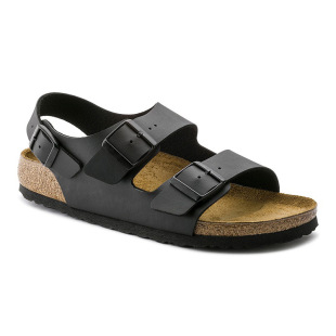 Full Cowhide Genuine Leather Double-Breasted Cork Birkenstock Shoes for Men and Women, Retro Versatile Birkenstock Shoes, Thick-Soled Flats Sandals