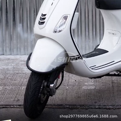 Piaggio Vespa VESPA LX125 S125: Motorcycle bumper - original-factory-black-front-mudguard