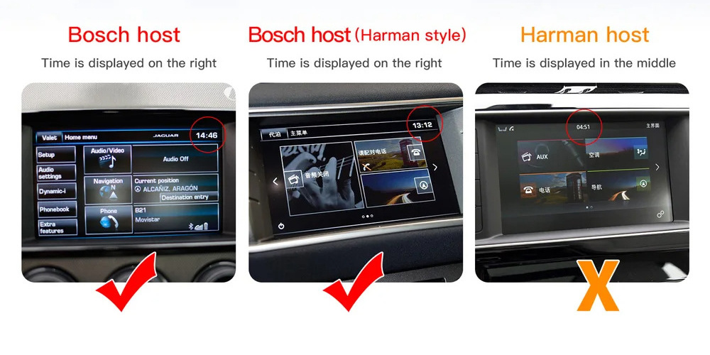 Wireless CarPlay Decoder Box is suitable for Land Rover and Jaguar Bosch system car Android navigation upgrade box