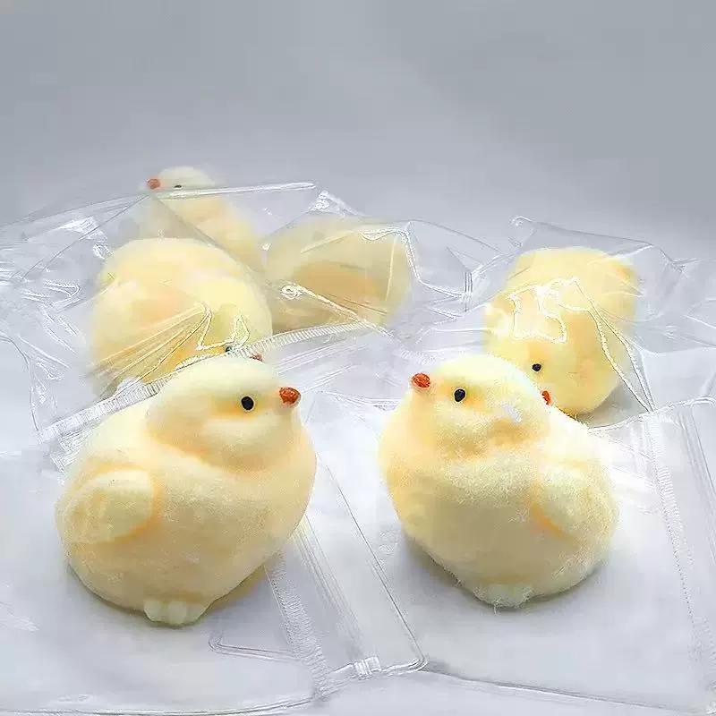 Силиконовый слайм-плюш, DIY против стресса (Chicken), 50 г или 126 г