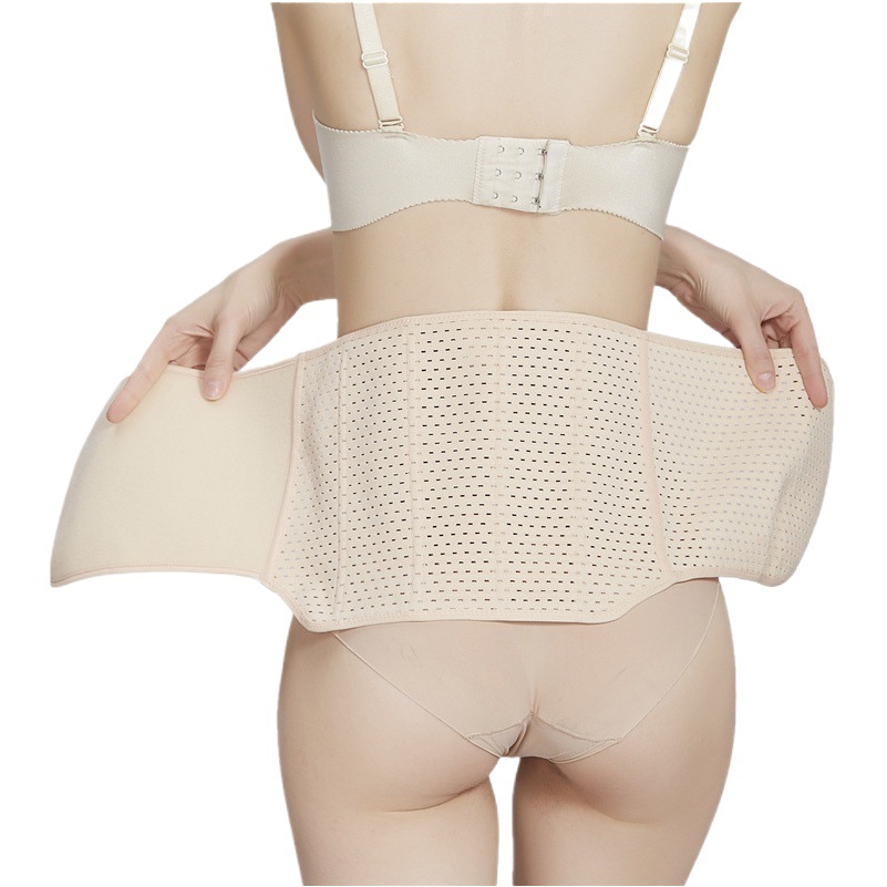 Cinturón de vientre posparto faja adelgazante cintura adelgazamiento vientre que forma el cinturón cuerpo que forma la ropa sello de cintura velcro femenino verano transpirable