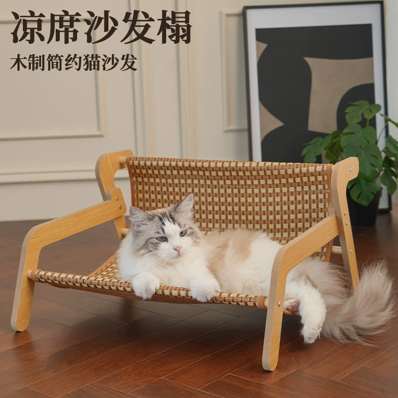 Коврик-лежанка для кошек, складной диван, летний гамак для кошек, домик для питомцев, летнее ледяное гнездо, Meow Fairy, товары для животных