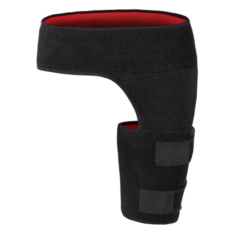 Трансграничная Защита ног для фитнеса, анти-мышечное напряжение, пояс для защиты бедер, компрессионное Защитное снаряжение для подъема бедер, мужская и женская спортивная защита живота