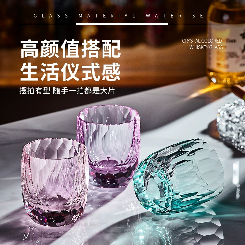 Стакан Crystal для виски, бокал для вина, увеличенная толщина