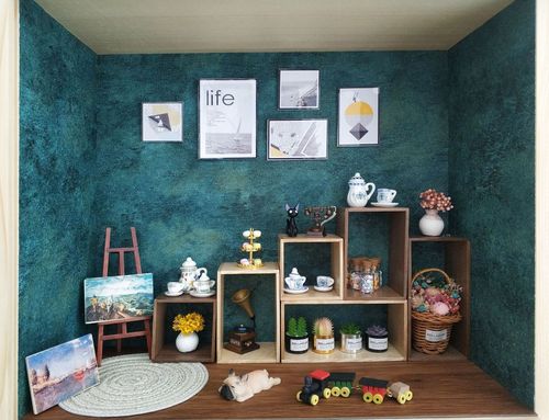 Blythe ob11 12 points 8 points 6 points mini miniature furniture model wenge black walnut free grid cabinet