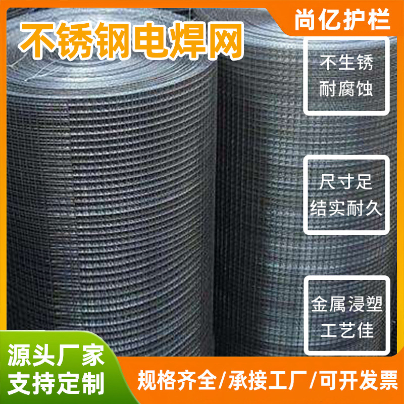不锈钢电焊网 铁丝护栏网不锈钢丝 百正不锈钢金属电焊网