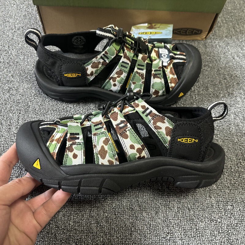 KEEN Cohen Summer Baotou Sandals Women's Outdoor Hiking Tracing Shoes Men's Sandals plus size Cross-border Elastomer Slip-on