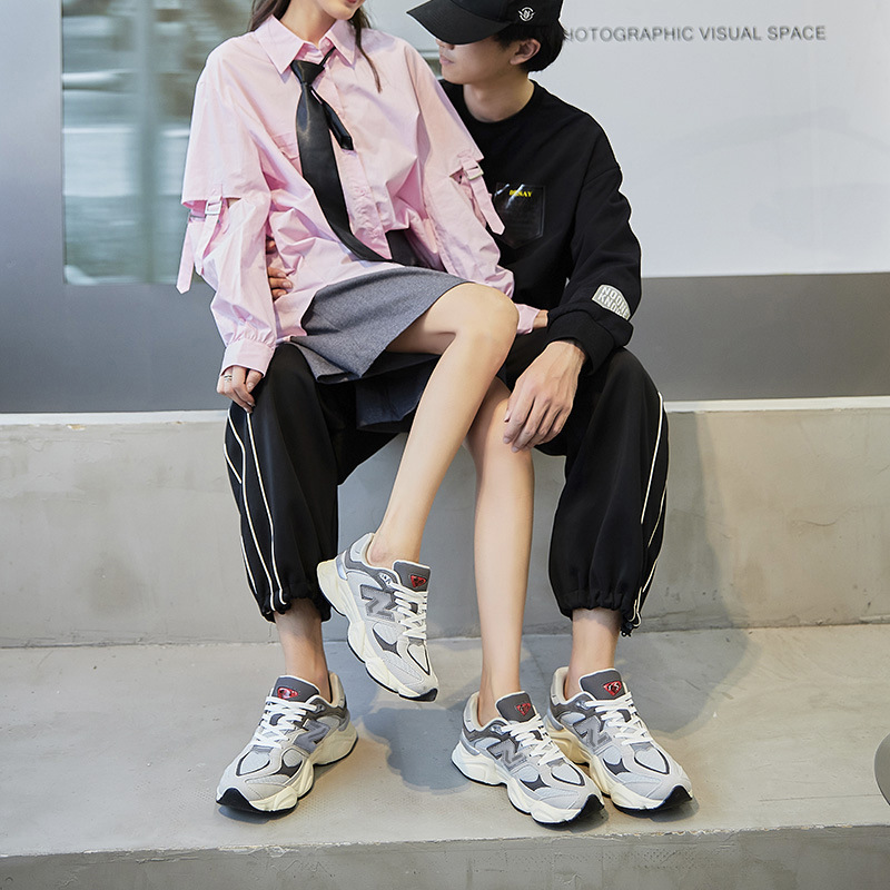 Putian zapatos de los hombres primavera y otoño nuevo Bailun fresco correr nb9060 papá zapatos de las mujeres deportes retro 2023 nuevos zapatos de los hombres