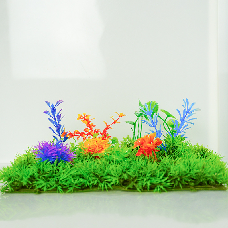 Acuario suministros, fondo de acuario, simulación de paisajismo, venta al por mayor de plantas acuáticas, venta directa de fábrica, decoración de peceras, césped de simulación