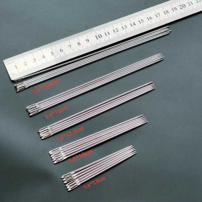 Thick 1.6mm Extended Hand Sewing Needle Handmade Thick Needle Large Sewing Thick Quilt Needle 10cm Sack Needle Binding Needle