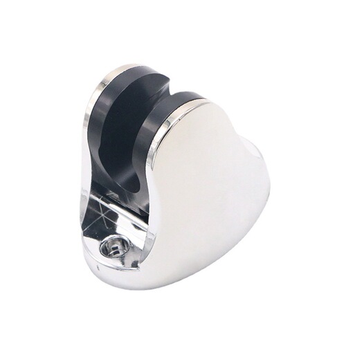 ABS plastic nozzle hand shower holder black fixed hook wall base bathroom shower hose shower seat
