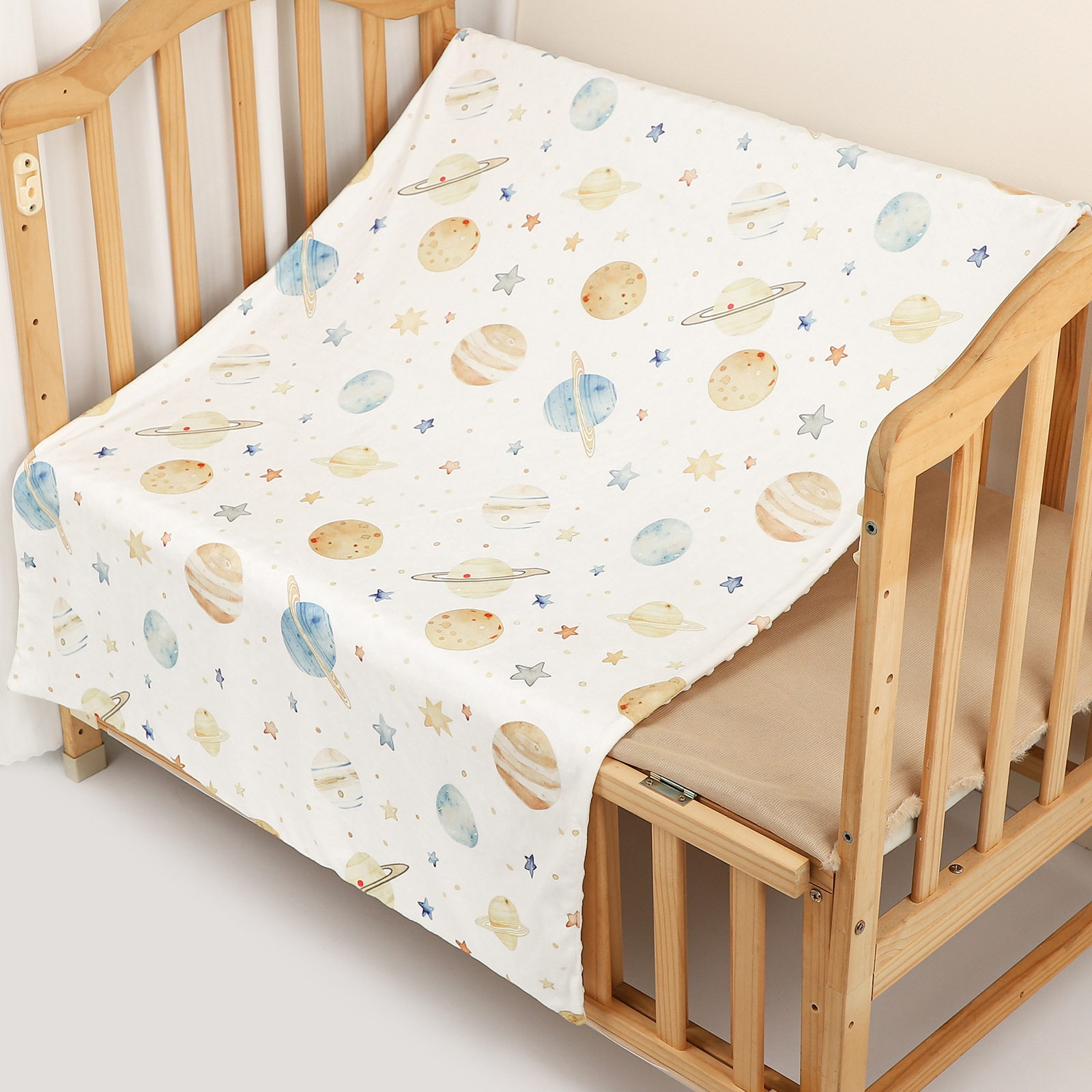 Manta Consoladora con Relieve para Bebé de Vellón de Coral Suave y Confortable para Niños