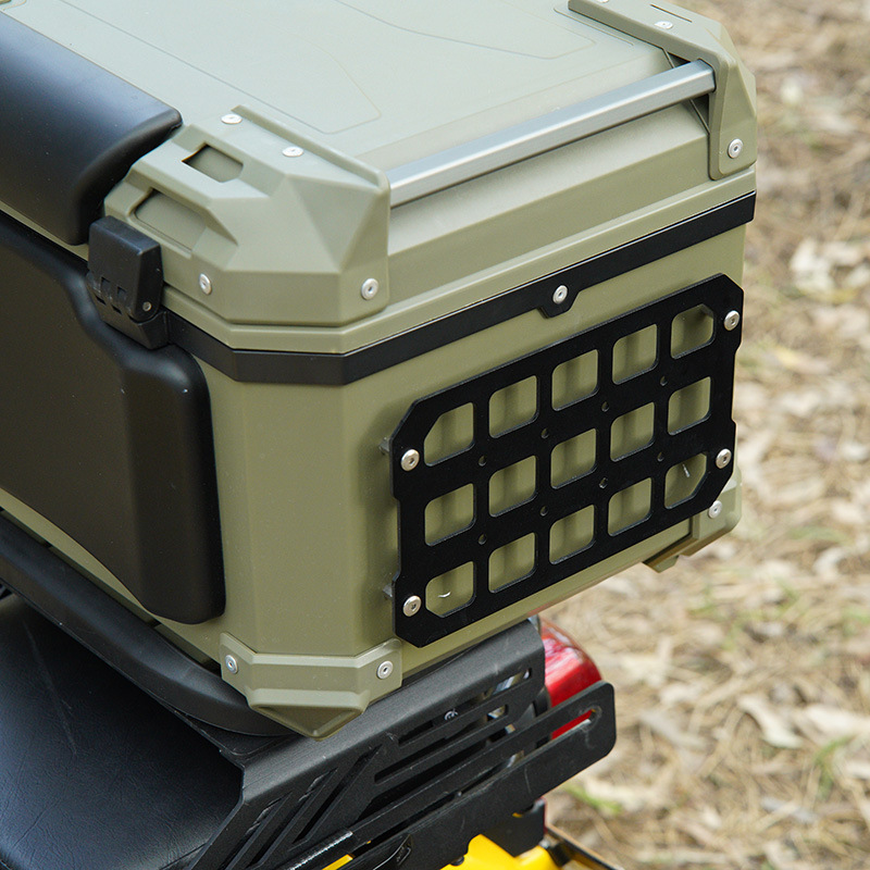 Suitable for Motorcycle Tail Boxes, Molle Tactical Protective Hanging Board, Honda Universal Rear Trunk Module Storage Hanging Board