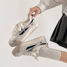 百搭韩版加绒保暖厚底德训鞋子女2025秋冬新款学生高颜值二棉板鞋