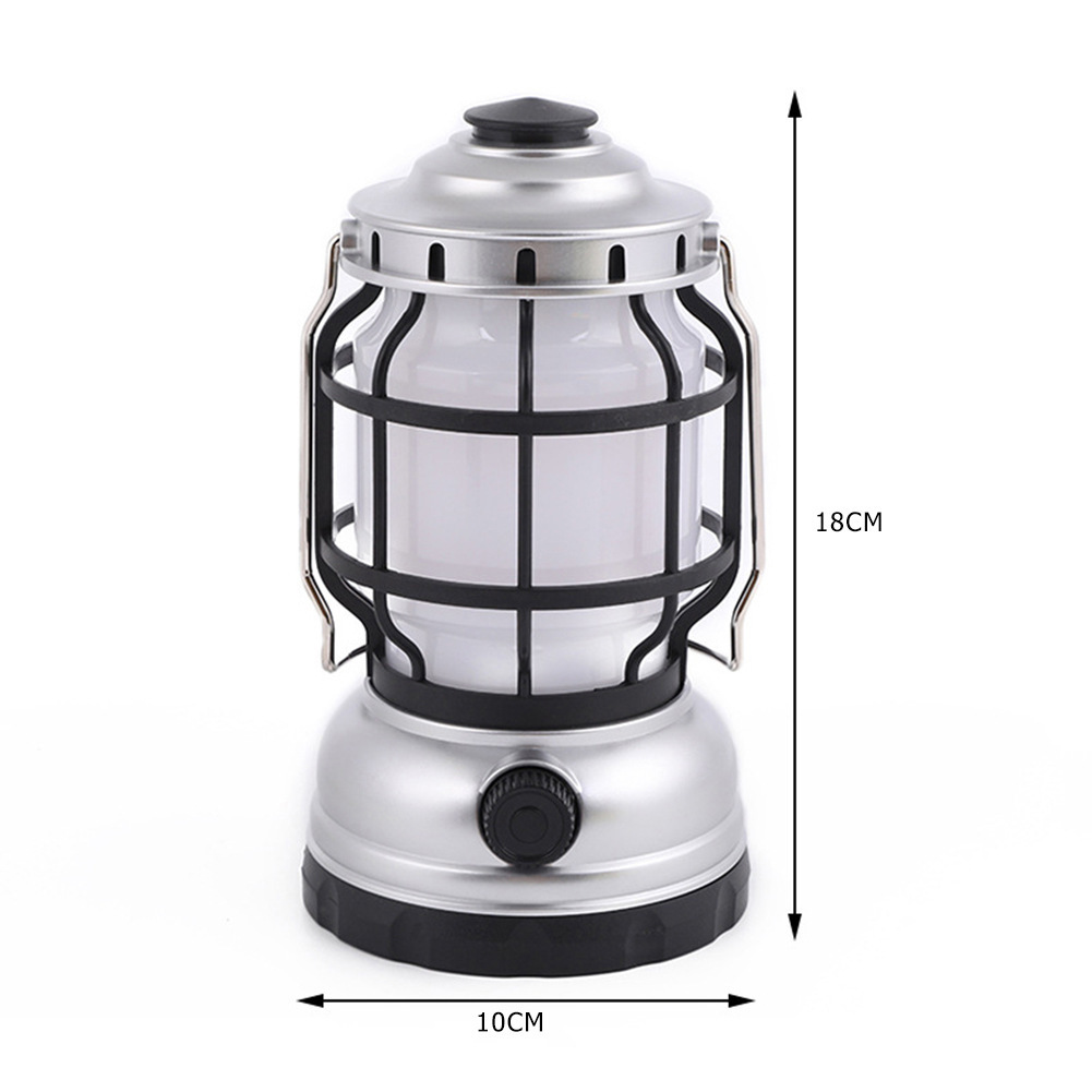 1991C: USB wire charging+flame lamp charging silver