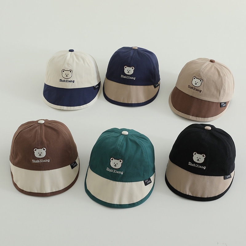 Sombreros para bebés primavera y otoño delgados sombreros de estilo coreano gorra gorra