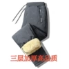 Gray lamb pants [Three -layer cotton straight tube]