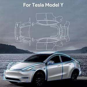 Tesla Model Y (20-24) üçün xüsusi TPU görünməz boya qoruyucu film