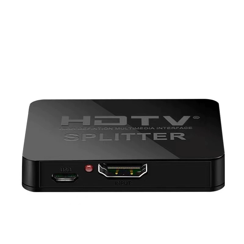 HDMI-распределительная устройство один вход два, 1, 2 выхода, 2 выхода, один выход HDMI переключатель высокое определение видео распределитель 4K