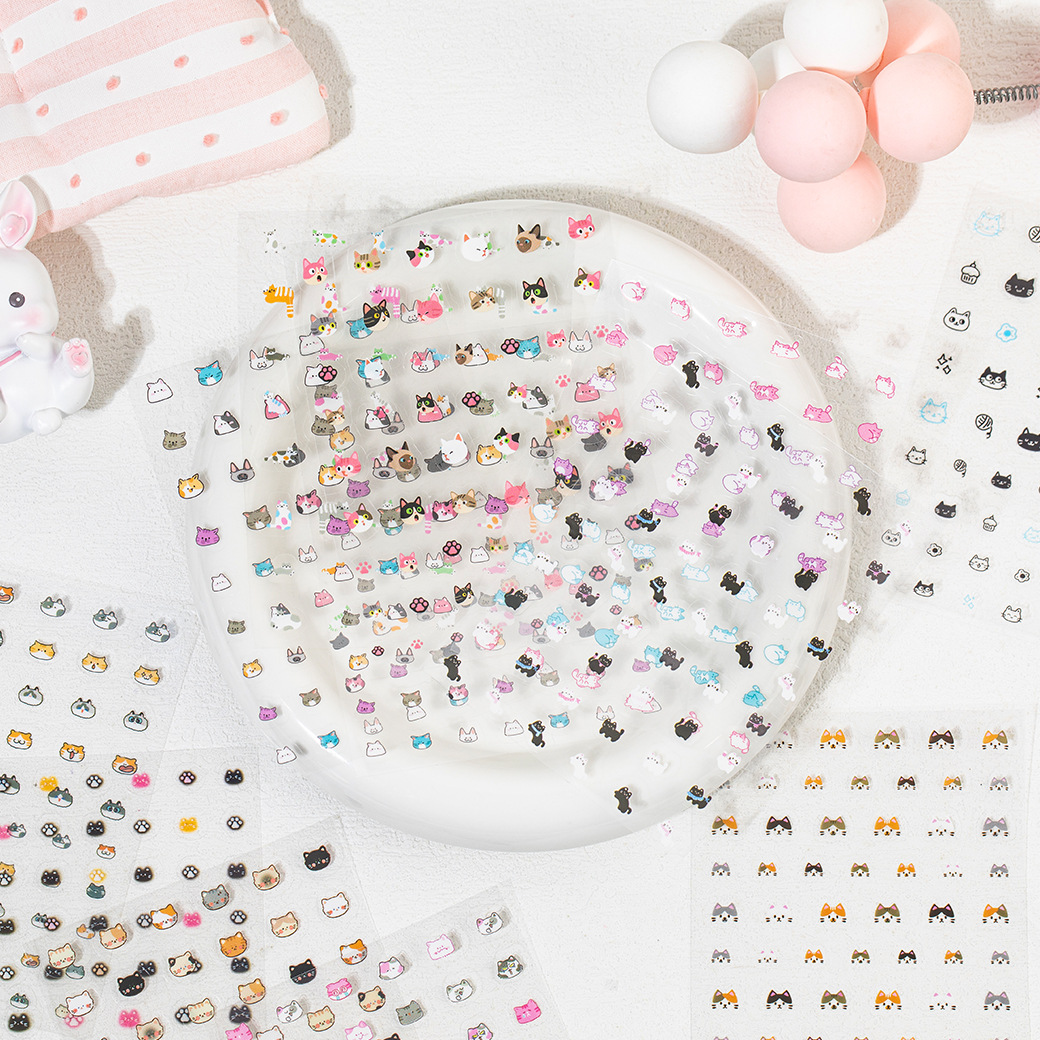 Yu Xian Pet Nail Nail Nariz pequeña Pegatinas
