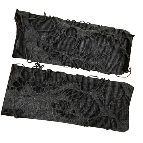 Halloween gloves, beggar black hole gloves, punk dark gloves cosplay clothes accessories gloves
