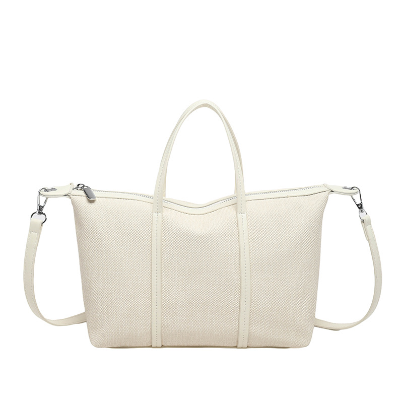 Bolsa de mano de gran capacidad de viaje coreano para mujeres 2026 nueva moda de verano simple bolsa de hombro retro
