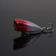 1Pcs Micro Topwater Popper Lure 40mm/3.5g Hard Plastic Bait Minnow Popper Lure Fishing Tackle