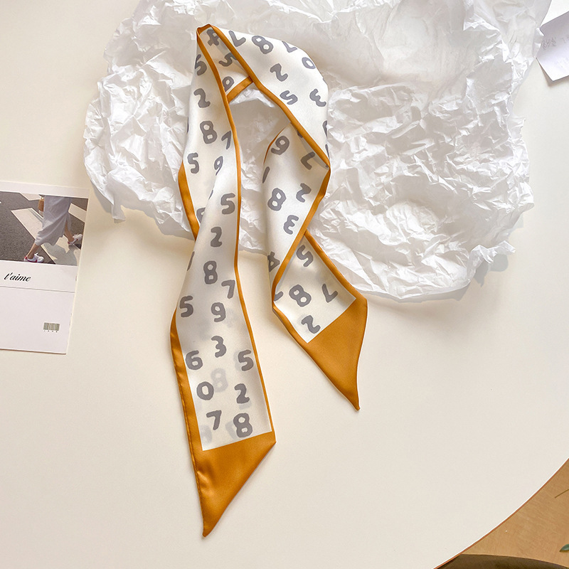 желтые цифры