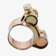 【工厂】W1全铁镀蓝白锌黄锌彩锌加强型欧式单头强力卡箍抱箍管箍