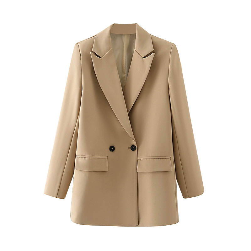 Abbigliamento donna moda cappotto largo a due bottoni_voghion.com